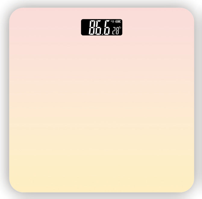 Charging LED Body Scale With Hidden Display Weight Scale