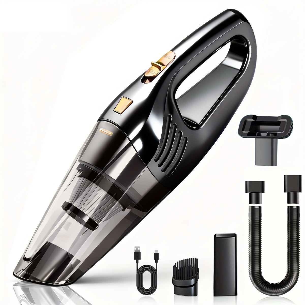 NNETM Cordless Handheld Vacuum Cleaner – Portable Mini Vacuum for Home & Car