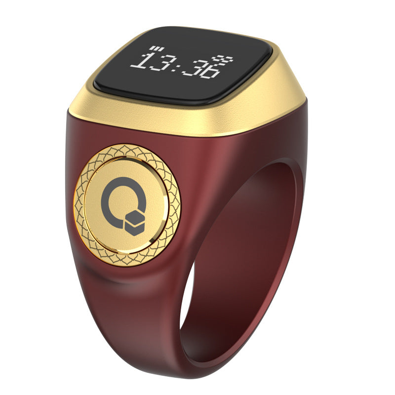 Digital Smart Ring Tally Counter Time Reminder Bluetooth-compatible For Meditation Yoga Relieve Tension Reset