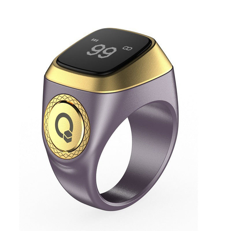 Digital Smart Ring Tally Counter Time Reminder Bluetooth-compatible For Meditation Yoga Relieve Tension Reset